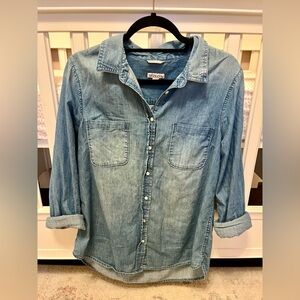 Merona Light Blue Denim Shirt